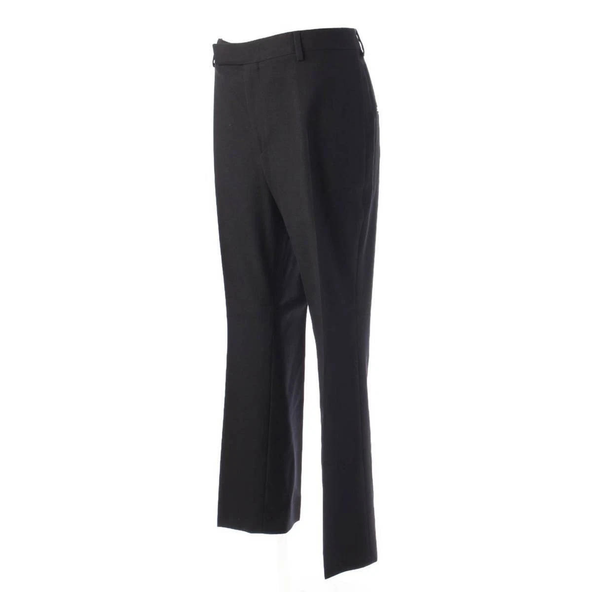 Auth Celine Wool Slacks Center Press Pants 2P368650D Black 38(174409