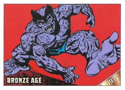 BEAST - THE X-MEN (2012 MARVEL COMICS BRONZE AGE) [NEAR MINT NM] Card #12