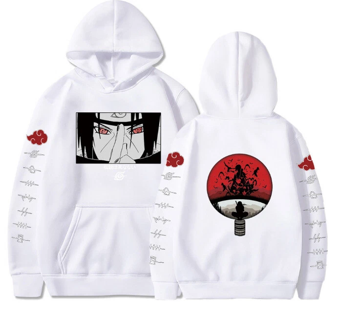 Uchiha Itachi Hoodie Naruto Anime Men Women Sweatshirt Cosplay Jacket Cool  Print | eBay