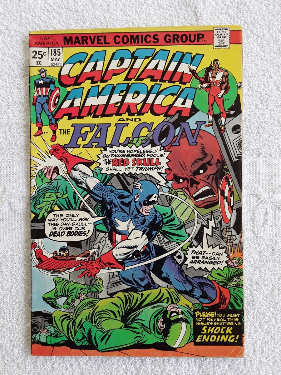Captain America #185 (May 1975, Marvel) FN- 5.5 | eBay