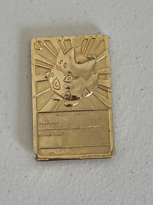 golden togepi pokemon card value Pokemon TOGEPI 23K Gold Plated Trading Card - RED : Buy Online at Best  Price in KSA main image 0