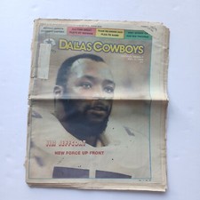 Dallas Cowboys Official Weekly Magazine November 2, 1985 Jim Jeffcoat