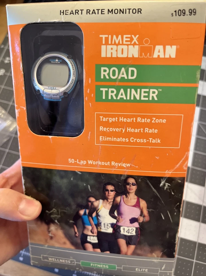 Timex Ironman Road Trainer Monitor de Ritmo Cardíaco Mujer Reloj Fitness Azul Foto 2 de 4