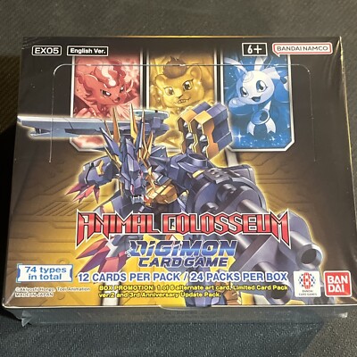 digimon animal colosseum booster box Animal Colosseum Booster Box [EX05] Digimon TCG New Sealed Free Shipping  Game 810059783478| eBay