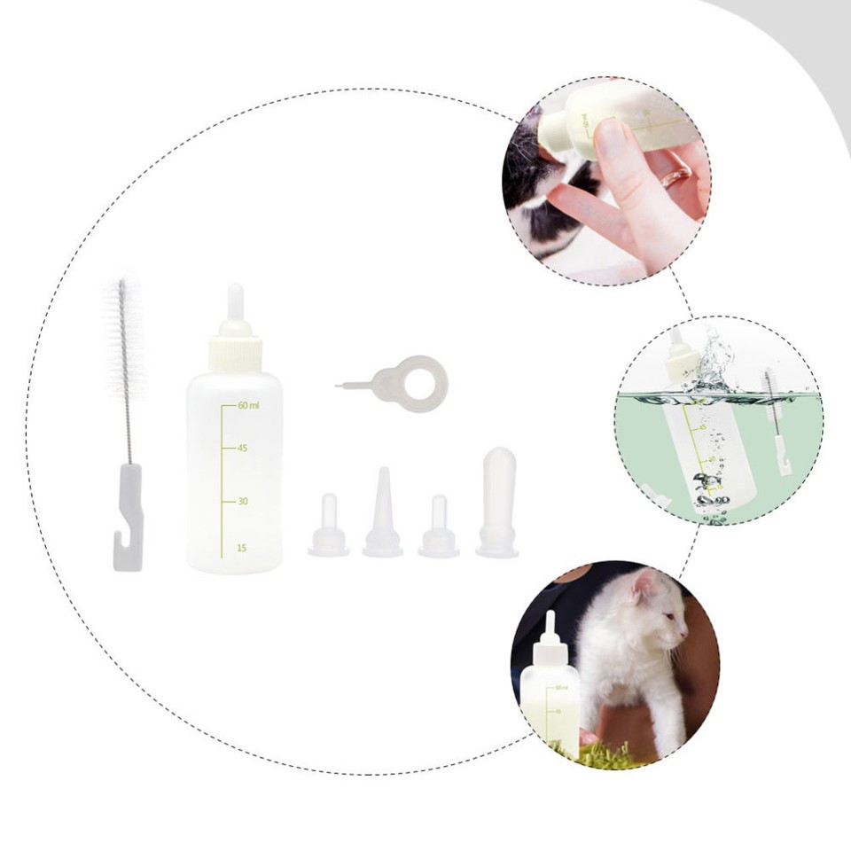 Newborn Baby Bottle Kittens Nursing Puppy Supplies Pet Feeding Tool eBay