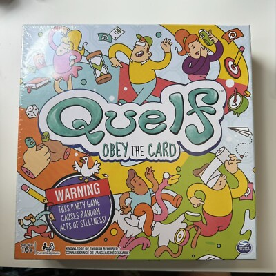 *New/Sealed* Quelf Obey The Card - The Unpredictable Party Game