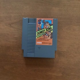 Donkey Kong Classics NES Nintendo Game with Sleeve and Manual - Tested