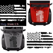 ON SALE!! 35" American USA Flag Vinyl Sticker Decal for Car Truck SUV Hood Door