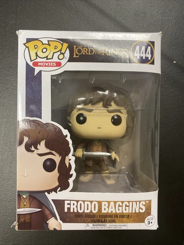 Funko Pop! Movies: The Lord Of The Rings - Frodo Baggins Damaged Box