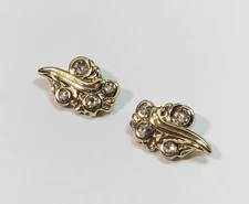 Versace VE 4351B Golden With Crystals Replacement Front Side Icon Decor Genuine