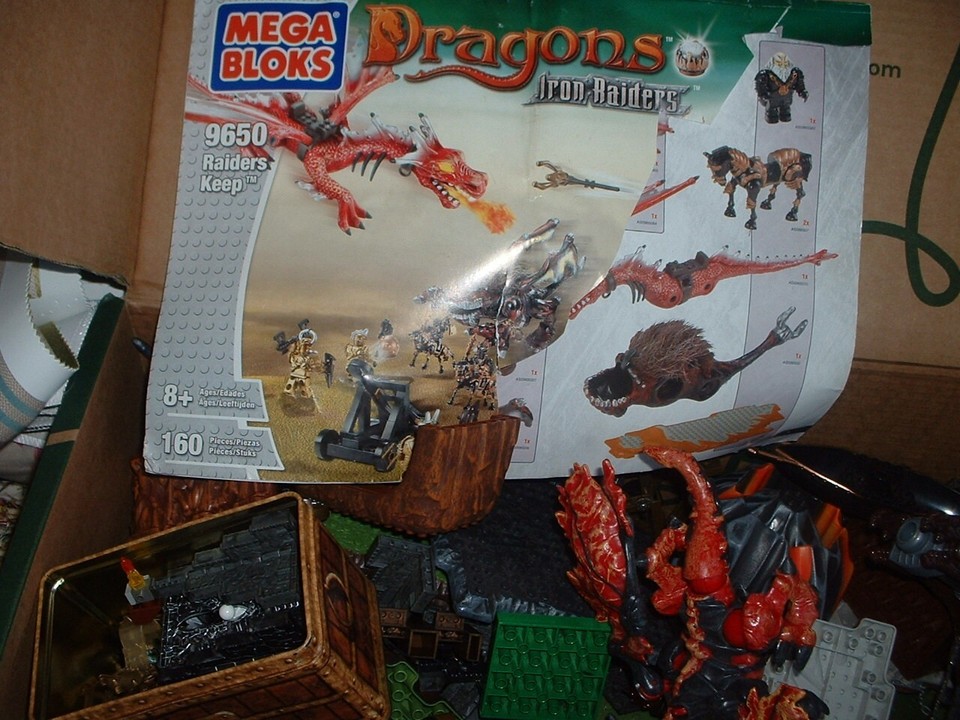 mega bloks dragons iron raiders keep set eBay