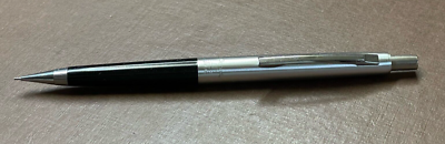 Vintage Pentel 5 Drafting Mechanical Pencil 0.5 Black Aluminum