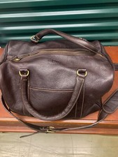 Aston Leather Dfl-5 Buchanan Duffle Weekender Bag (gently Used)
