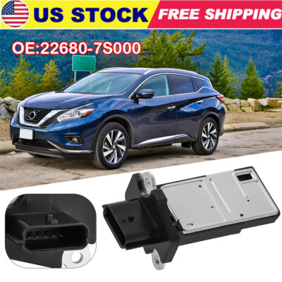 New Mass Air Flow Meter Sensor MAF Fits Nissan Factory 22680-7S000 AFH70M-38
