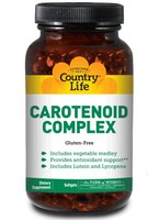 Carotenoid Complex Country Life 60 Softgel Carotenoid Complex Country Life 60 Softgel