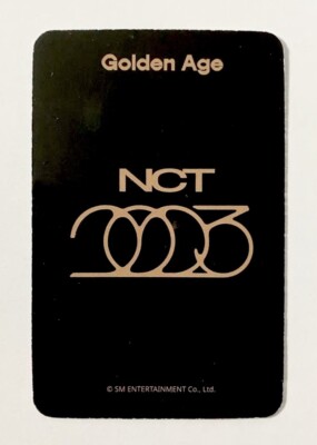 nct golden age サイン入り　ポラロイド　ジェミン JAEHYUN] NCT (GOLDEN AGE) POB Apple Music Lucky Draw Official