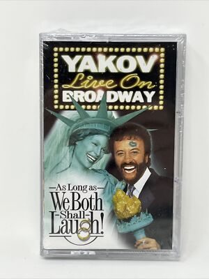 Yakov Smirnoff - Live On Broadway Cassette Sealed As Long As We Both Shall Laugh