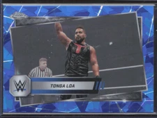 2025 Topps Chrome WWE Sapphire TONGA LOA #162 Smackdown TSST