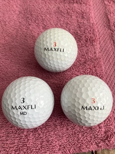 15 Used Maxfli 1,2,3,4 & Hogan 1 Golf Balls Tungsten Surlyn Dunlop Manitowoc - Picture 11 of 24
