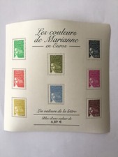 Feuillet Timbre France 2004 YT BF 67 neuf** Les couleurs de Marianne