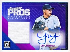 2018 Donruss Joe Musgrove Promising Pros Materials Jersey Auto #PPMS-JM