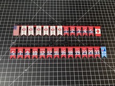 Montreal Canadiens Chexx Mini Scoreboard Banner + 2 RAFTERS KIT Bubble Hockey