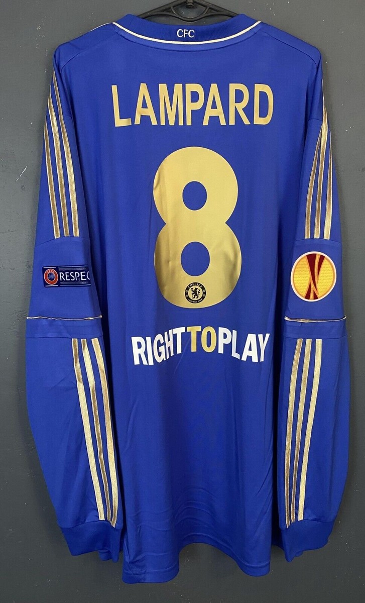 MENS FC CHELSEA 2012/2013 FRANK LAMPARD #8 SOCCER FOOTBALL SHIRT