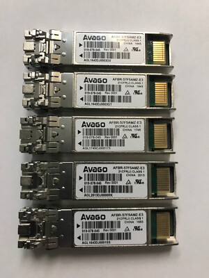 Avago AFBR-57F5AMZ-E3 16Gb FC Multirate 850nm SFP+ SW, EMC 019-078-045