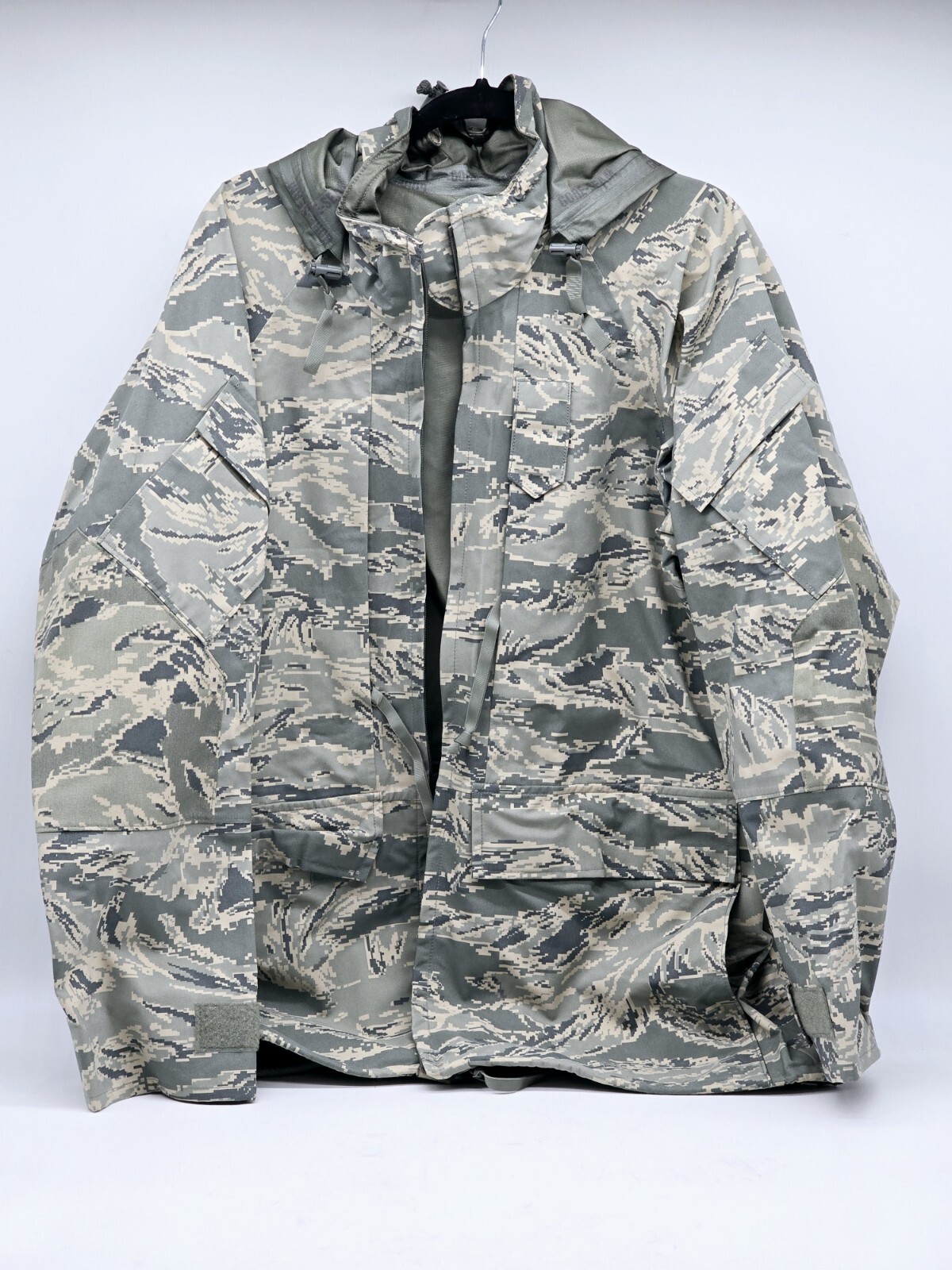 Military Parka Gore-Tex Camouflage Jacket Size Medium Long