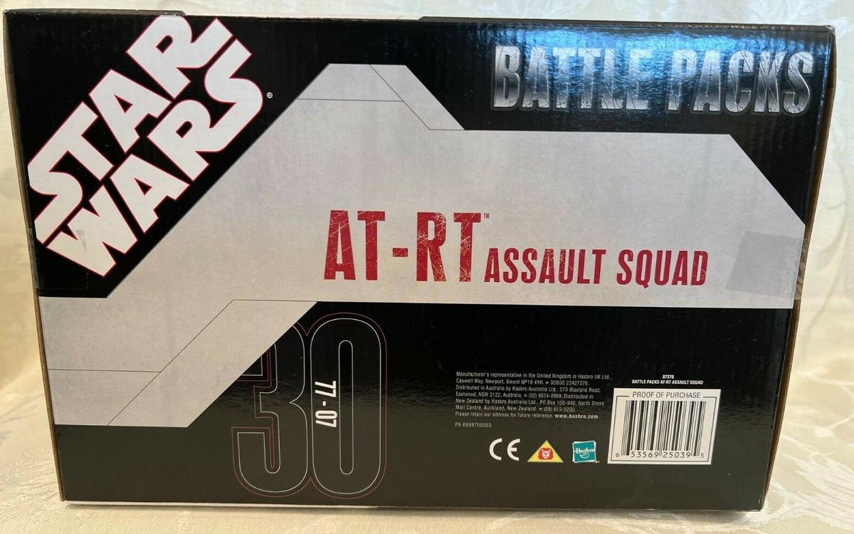 Star Wars 30th Anniversary ROTS AT-RT ASSAULT SQUAD BATTLE