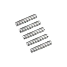 Fully Threaded Rod M8 x 35mm 1.25mm Thread Pitch 304 Stainless Steel Right Ha...