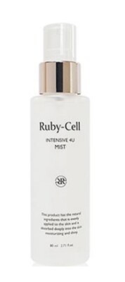 Rubycell Intensive 4U Mist 80ml Anti Aging Moisture Soothing Nutrition care 