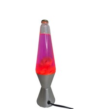 Lava Lamp Motion  Glitter Pink Model 2001 14.25" Tested works