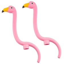 Flamingo Watering Bottle Attachment, 2pk, Novelty Watering Can Adapter- Darware