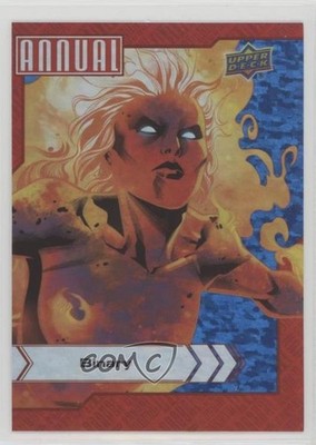 2022-23 Upper Deck Marvel Annual Blue Sparkle Binary #5 19ug