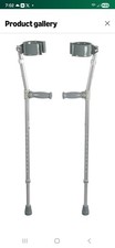 Drive Medical 10405-Lightweight Walking Forearm Crutches Adult Size- Adjustable