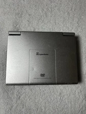 Cyberhome Portable DVD Player System Silver Working Tested NO REMOTE NO PWR CORD