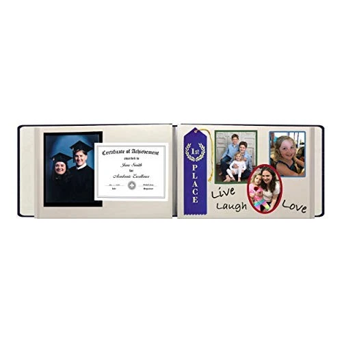 Extra Large Magnetic Page X-Pando Photo Album, Navy Blue Foto 4 de 4