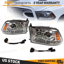 [Factory Upgrade]For 09-18 Dodge Ram LED DRL Projector Headlight