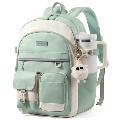 School Backpack for Teen Girl,Student College Backpack for 8-16 Teen,Cute Kid...