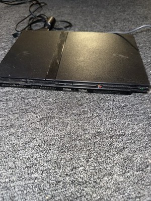 Sony PlayStation 2 Ps2 slim Console only - Black (SCPH-77001) READ