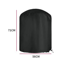 BBQ Cover Anti-Dust Waterproof Heavy Duty Grill Cover Rain Protective round Rect