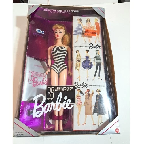 Barbie 35th Anniversary – 1959 Reproduction – Special Edition – Mattel #11590