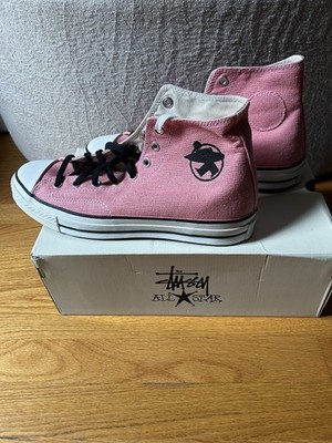 Converse Chuck 70 Hi Stussy Surfman Pink High Top Men's Sneakers