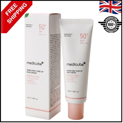 Medicube PDRN Pink Tone Up Sonnenschutz 50ml LSF 100% Original KOSTENLOSER VERSAND