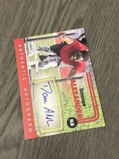 2016 SAGE Hit Autographs Red #A9 DOMINIQUE ALEXANDER Auto Signed Football Card