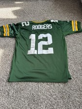 100% Authentic 2010 Aaron Rodgers Green Bay Packers Reebok Jersey 50 SB XLV