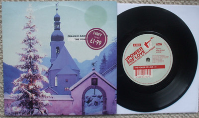 Frankie Goes To Hollywood - The Power Of Love / Rage Hard -EX- 45 + Alternate PS