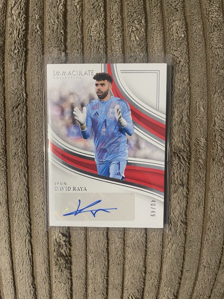 2023-24 Panini Immaculate Soccer DAVID RAYA Spain Auto Autograph