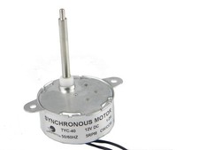 CHANCS TYC-40 DC Synchronous Electric Motor 12V 5RPM Standard Shaft 46mm